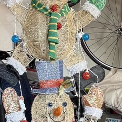 Snowman Outdoor Decoration 
