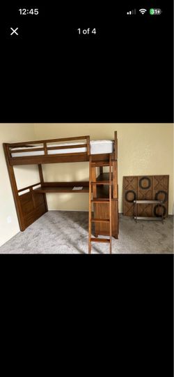 Living Spaces Twin Loft Bed