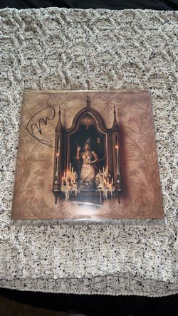 Melanie Martinez Hades Vinyl 2LP SIGNED Cover Aura Blue Newbury Comics