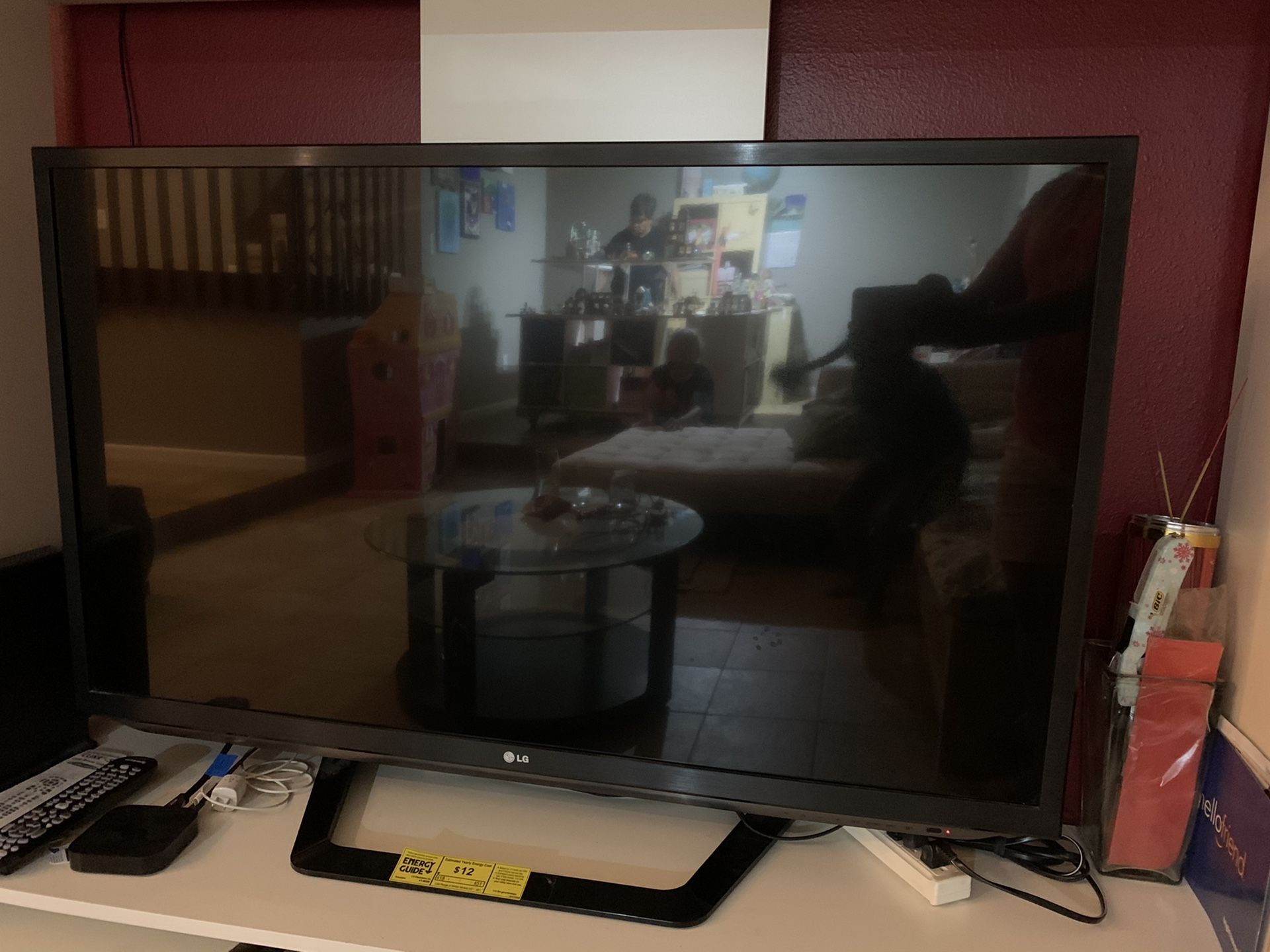 Pending pick up LG 50” Smart TV