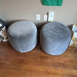 Round Pouf Ottoman