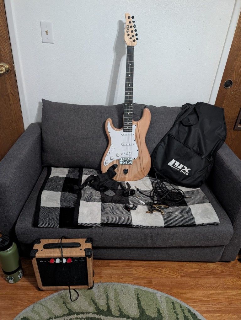 Left-Handed Electric Guitar