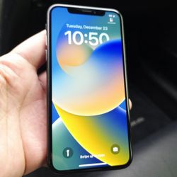 Unlocked Apple iPhone X Good Condition 64GB Works With All Carriers 