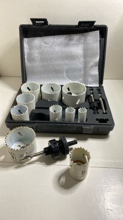 14 pc bi-metal hole saw set