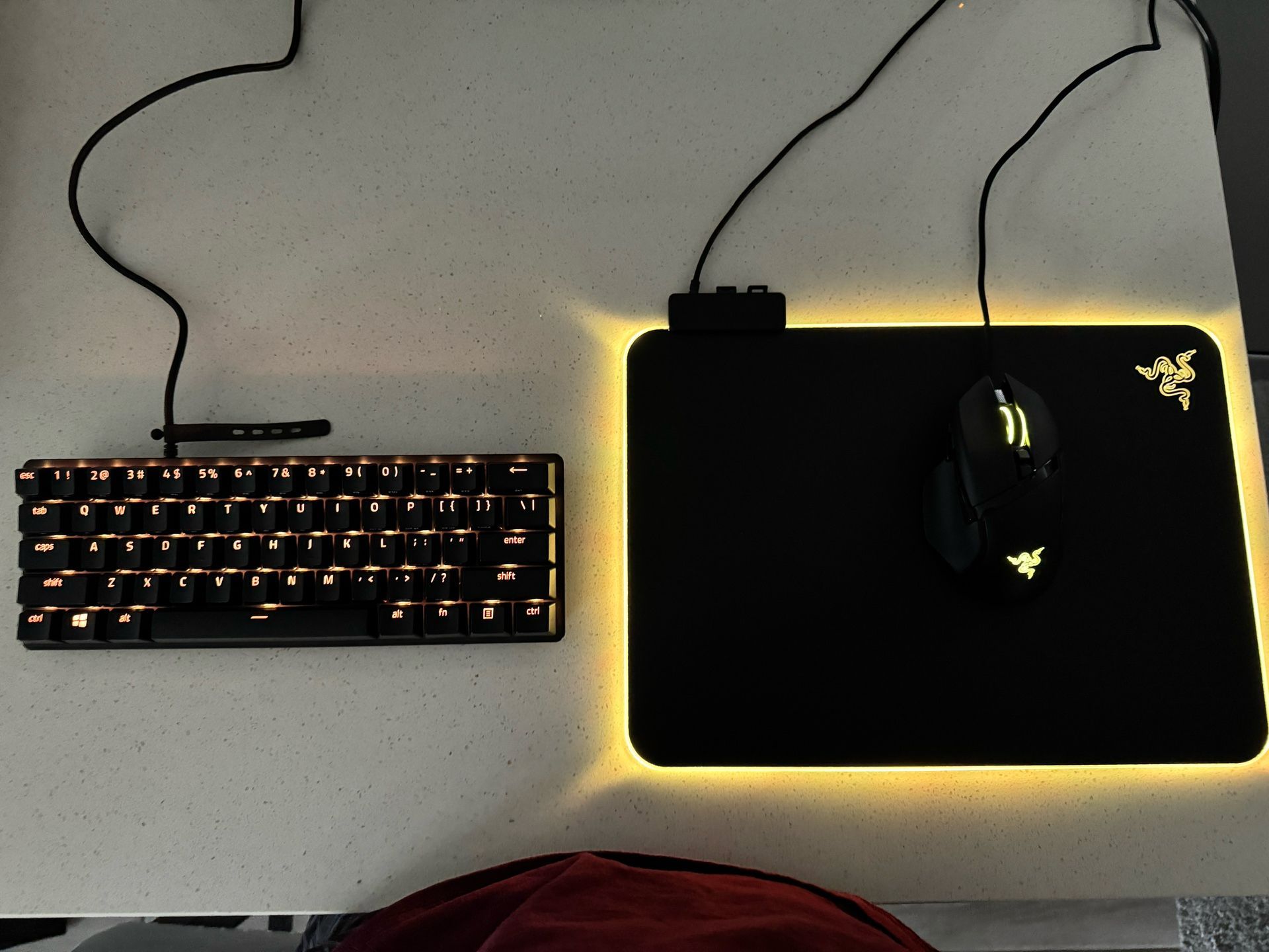 Razor Wired Keyboard, Mouse, & Trackpad