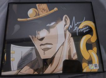 Jojos Bizzare Adventure Jotaro Kujo Signed print
