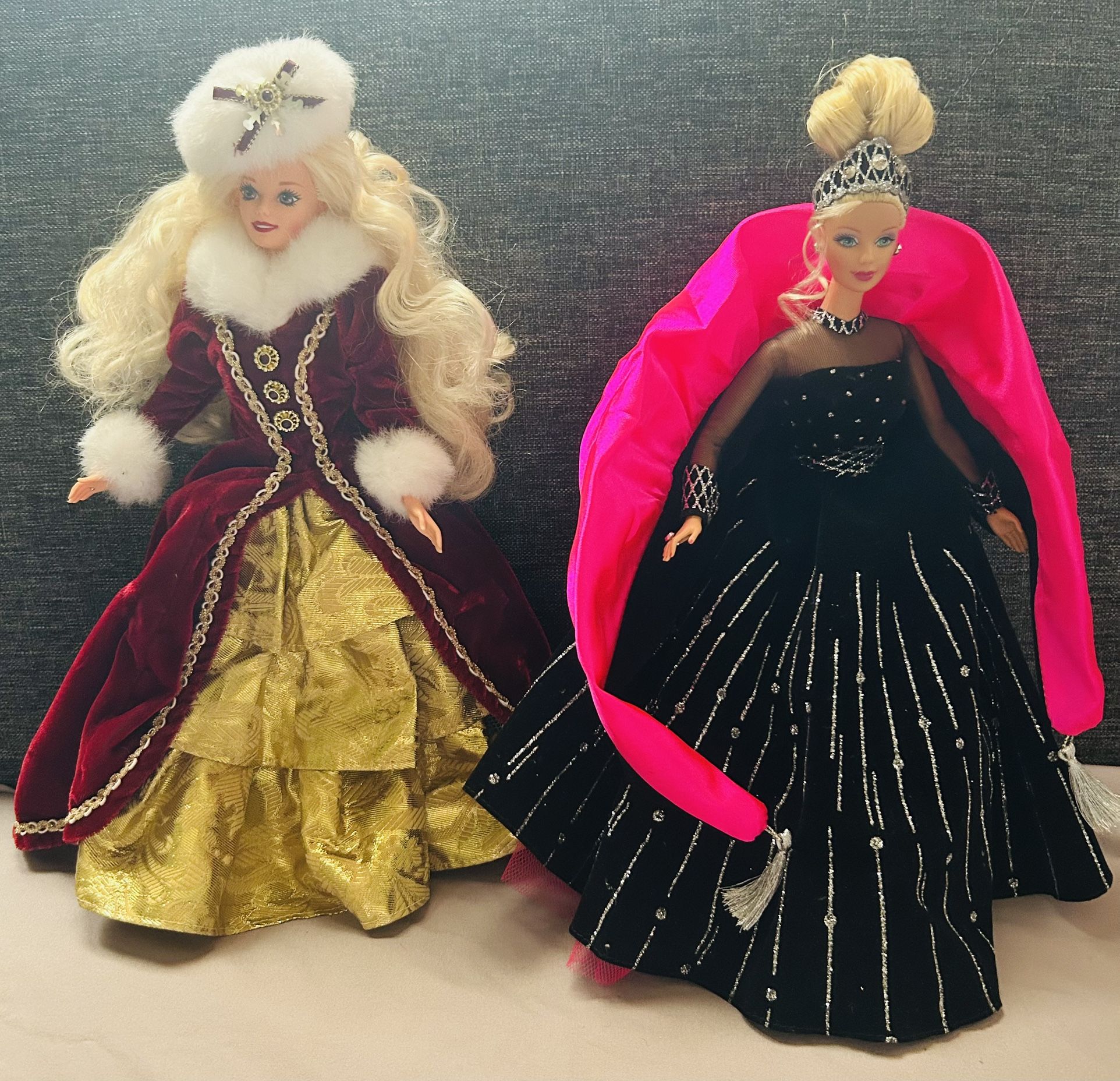 LTD ED Holiday Barbie’s- Vintage 90s