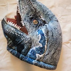 OVERSIZED DINOSAUR T-REX RAPTOR HEAD / MASK