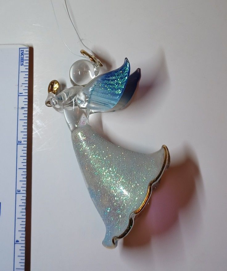 Vintage Glass Angel
