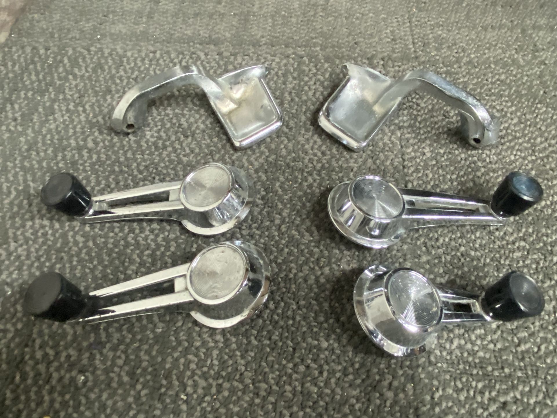1964 Chevy Impala Door Handles And Window Crank