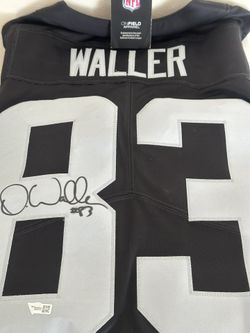 Raiders Darren Waller Nike Authentic Signed Jersey COA Fanatics Hologram