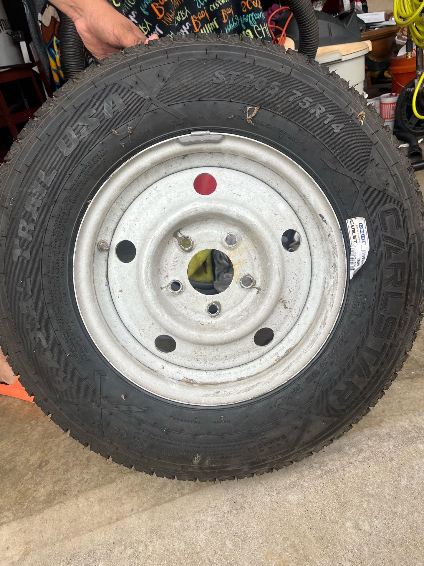 14inch trailer rim 5 lug
