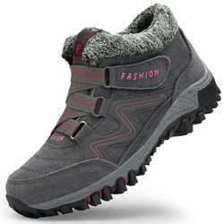 Womens Snow Boots 8.5size Gray