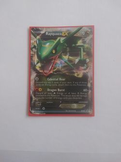 LP Pokemon RAYQUAZA EX Card BLACK STAR PROMO Set BW47 Collector Tin Black White