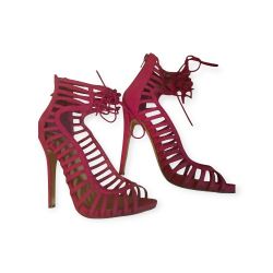 sneakers in fuchsia suede Saiz 8.5