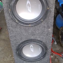 10" AlPine Type E SubWoofers 