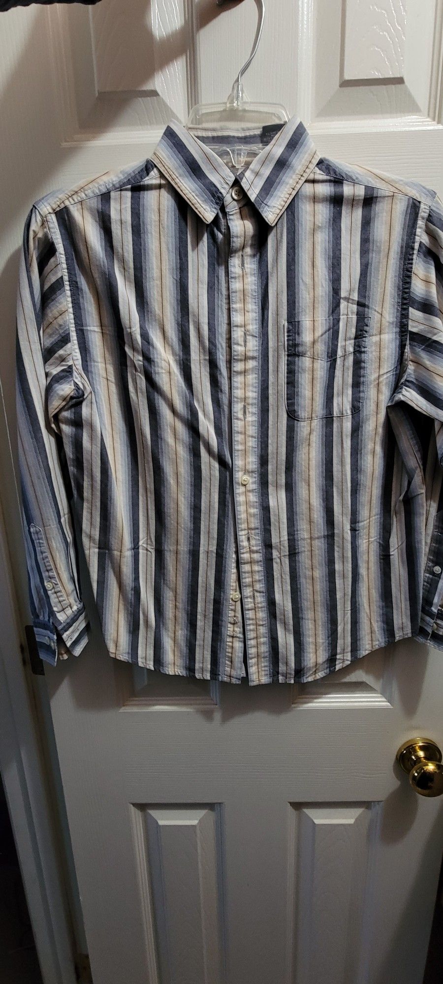 Boys Stripped Dress Shirt