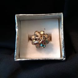 B.O.P eagles sparkle 💖 cluster ring