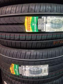 4 New Tires 255/55R19 Pirelli Scorpion Verde