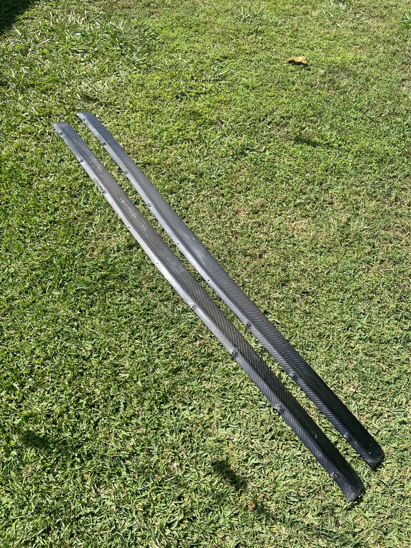 Mitsubishi Evo 7/8/9 Rexpeed Carbon Fiber Side Skirt Extensions Evolution 7 8 9