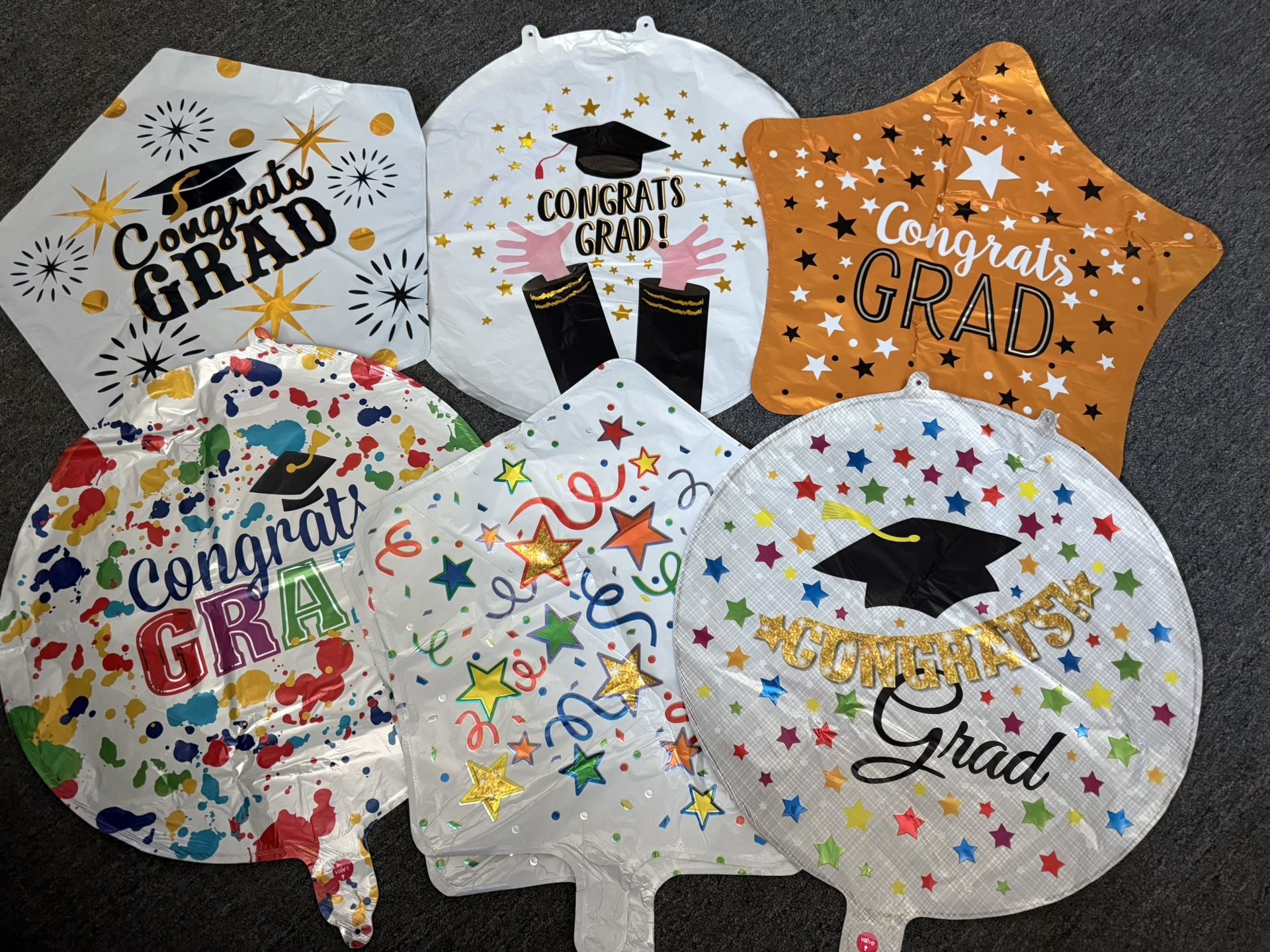 GRADUATION BALLOONS AVAILABLE