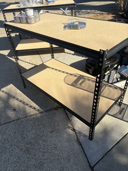 Two-Shelf Wide Span Storage Rack