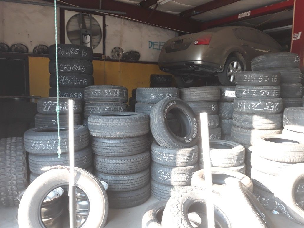Used Tires For Sale (Mount And Balance Included In Price)