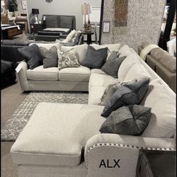 Ashley Sectional Brand New Couch >