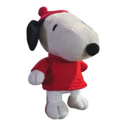 Snoopy in red puffer coat & hat stuffed plush Peanuts 2025