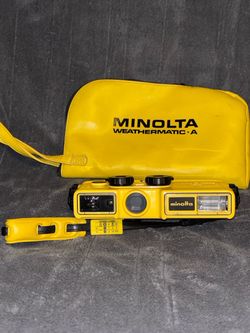 VTG Minolta Weathermatic Waterproof Underwater Film Camera