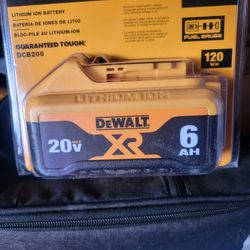 DEWALT 20V 6AH