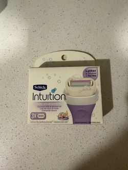 Schick Intuition Pure Nourishment Razor Refills 3-Pack