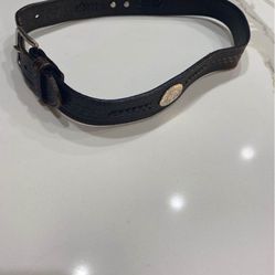 Child Leather Riding Belt