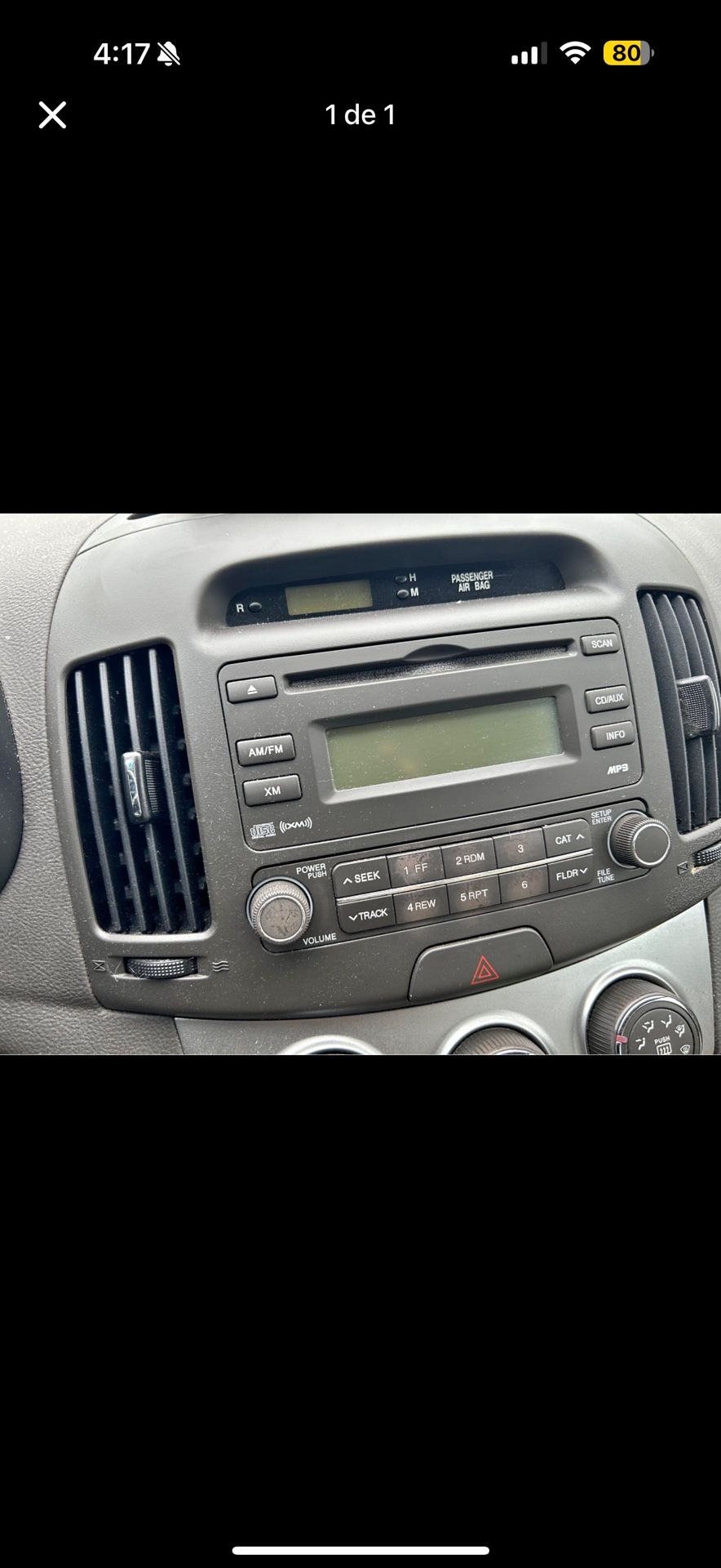 Radio Hyundai Electra 2010
