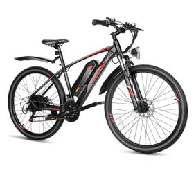 Brand new adult E bike (black/red)