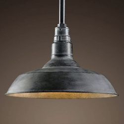 Restoration Hardware Vintage Barn Pendant Light