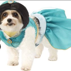 NWT Rubies Disney Jasmine Dog Halloween Costume Size M,L,XL
