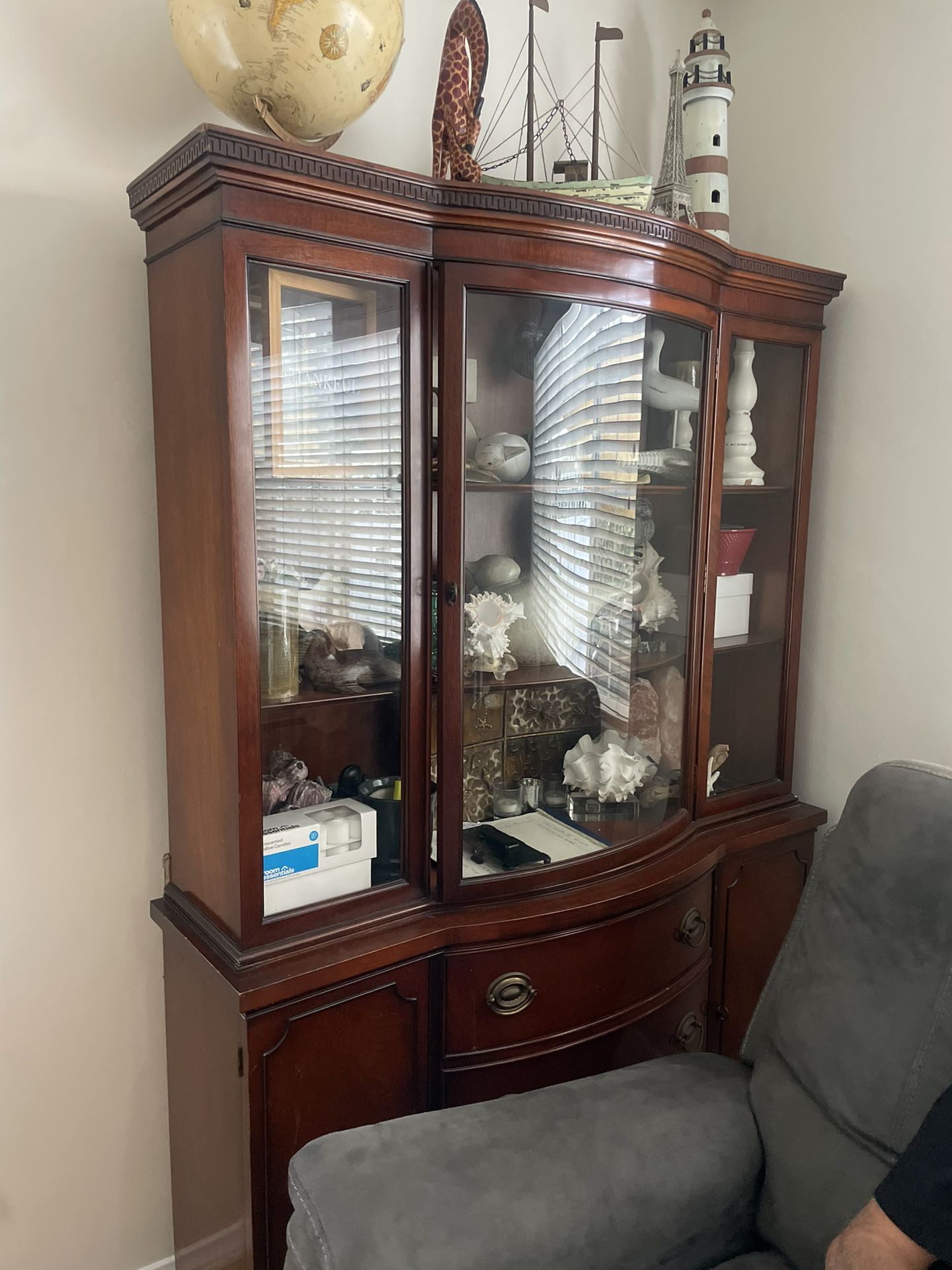 Free China Cabinet And End Tables