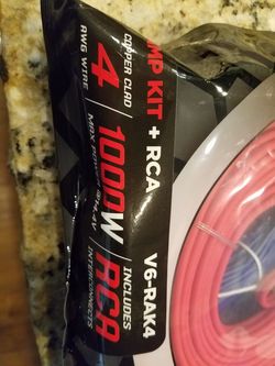 Tspec car audio Amplifer wiring kit