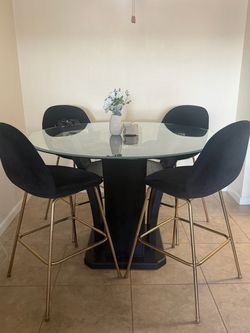 Bar Height dining table