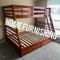 Furniture Bunk Bed, Twin Size
