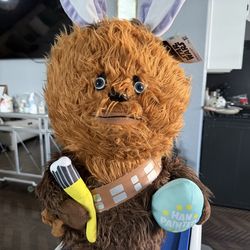 CHEWBACCA GREETER NEW EASTER CHEWBACCA PLUSH BUNNY PLUSH 24”