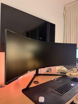 Samsung 57" Odyssey Neo G9 G95NC Dual 4K 240Hz Mini-LED Curved Monitor