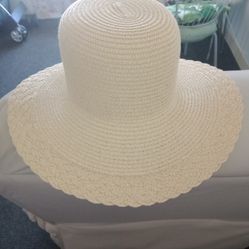 Straw Hat Beige