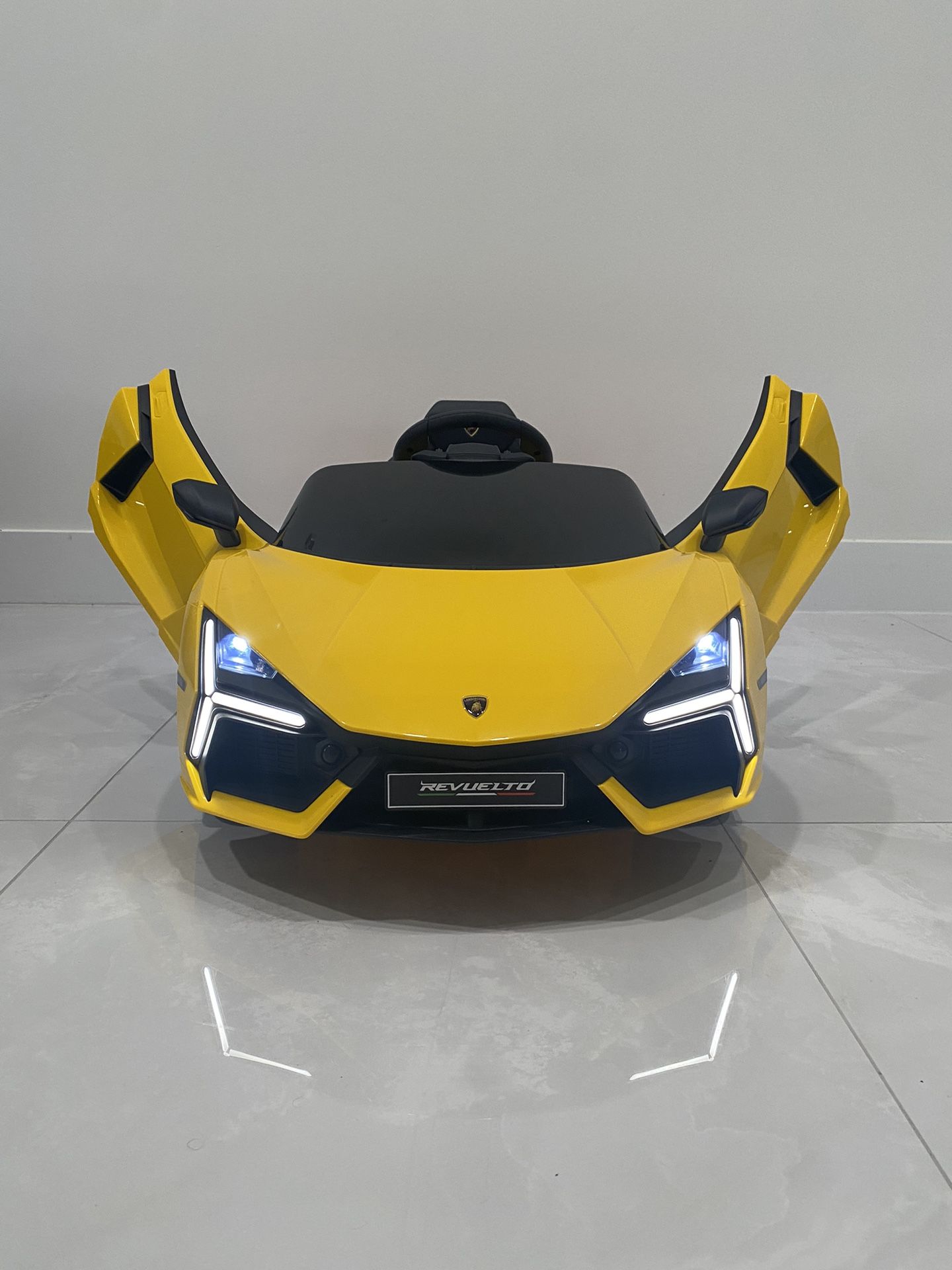 New Lamborghini Revuelto power wheels kids ride on toy car