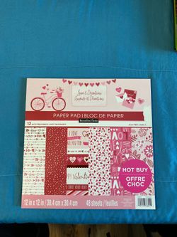 Scrapbooking paper pad by Recollections