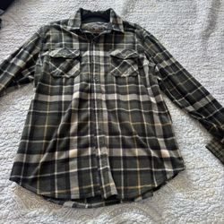 Medium Green Flannel
