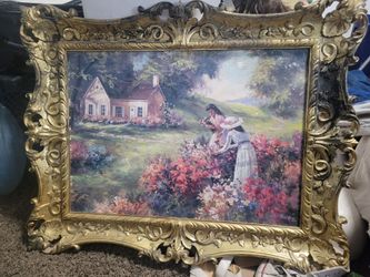 Lee K parkinson Signed Print Values At 389.00 Asking 125.00 With Frame