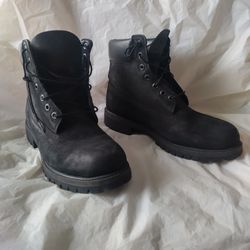 Timberland Boots Size 8.5 Men Black