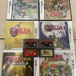 Nintendo 3ds 2ds Ds GBA Zelda Games 